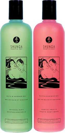 SHUNGA Bath und Showergel sorgt für anregenden Duft