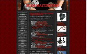 Screenshot BDSM Masterstore - Ihr Sadomaso Shop