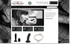 Screenshot BDSM-Laden