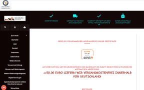 Screenshot Melis-Allerlei Online Erotik Shop